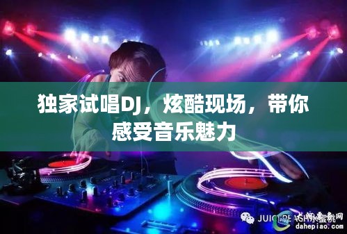 独家试唱DJ，炫酷现场，带你感受音乐魅力