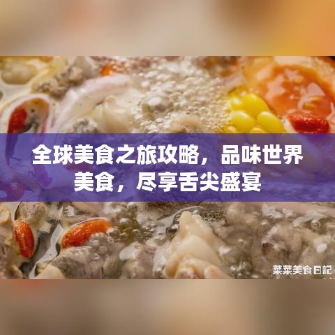 全球美食之旅攻略，品味世界美食，尽享舌尖盛宴